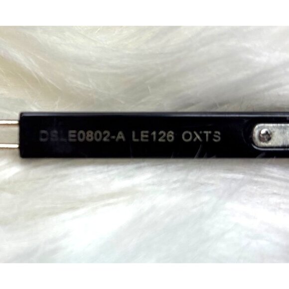 Libby Edelman Oversized Tort Brown & Black Gradient Sunglasses With Metal Temple - Picture 3 of 6